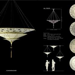 灯饰设计 Fortuny 2024年意大利丝绸布艺灯饰设计电子图册