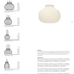 灯饰设计 Muuto 2024年现代北欧风格简约灯饰设计素材图片
