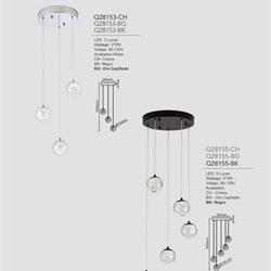 灯饰设计 Quor 2024年新品时尚前卫灯饰设计素材图片画册