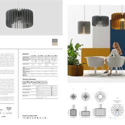 灯饰设计 Flexxica 2024年波兰现代声学照明灯具图片电子书
