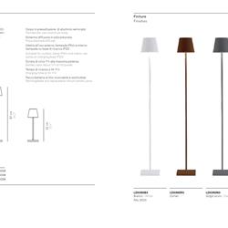 灯饰设计 Zafferano 2024年意大利无绳灯具设计图片电子目录