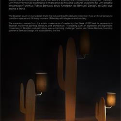 灯饰设计 Madelustre 2024年巴西木艺灯饰设计图片电子图册