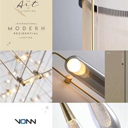 灯具设计 VONN 2024年欧美高档现代时尚灯具图片电子目录
