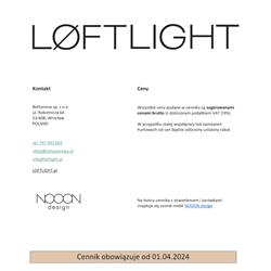 灯饰设计 Loftlight 2024年波兰现代简约灯具图片目录