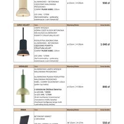 灯饰设计 Loftlight 2024年波兰现代简约灯具图片目录