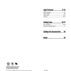 灯饰设计 Westinghouse 2024年新品欧美灯饰产品图片电子书