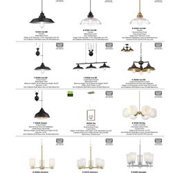 灯饰设计 Westinghouse 2024年新品欧美灯饰产品图片电子书