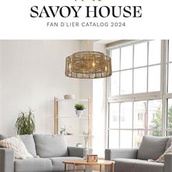 风扇灯设计:Savoy House 2024年美式家居风扇灯设计电子图册