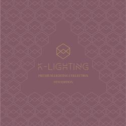 奢华灯饰设计:K-Lighting 2023年葡萄牙品牌灯饰产品图片电子书