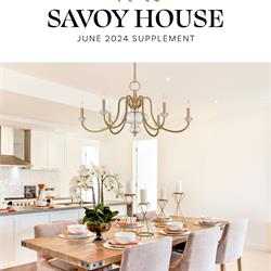 灯饰设计:Savoy House 2024年6月新款美式家居灯饰产品图片电子书