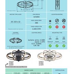 灯饰设计 Fanimation 2024年美国风扇灯吊扇灯设计图片电子目录