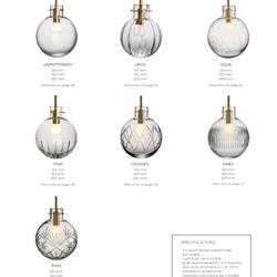 灯饰设计 Hadeland Glassworks 2024年挪威玻璃灯饰图片画册