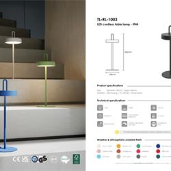 灯饰设计 Tangla 2024年欧美无绳灯具设计图片电子图册