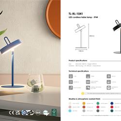 灯饰设计 Tangla 2024年欧美无绳灯具设计图片电子图册