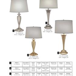 灯饰设计 Stiffel 2024年美国台灯落地灯素材图片电子书