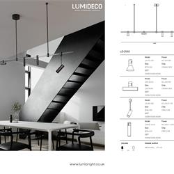 灯饰设计 Lumibright 2024年英国现代时尚简约灯具设计产品目录