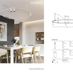 灯饰设计 Lumibright 2024年英国现代时尚简约灯具设计产品目录