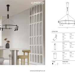 灯饰设计 Lumibright 2024年英国现代时尚简约灯具设计产品目录