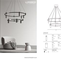 灯饰设计 Lumibright 2024年英国现代时尚简约灯具设计产品目录