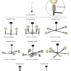 灯饰设计 TP24 2024年英国现代LED灯饰图片产品目录