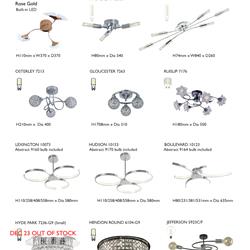 灯饰设计 TP24 2024年英国现代LED灯饰图片产品目录