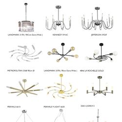 灯饰设计 TP24 2024年英国现代LED灯饰图片产品目录