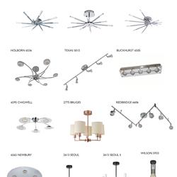 灯饰设计 TP24 2024年英国现代LED灯饰图片产品目录