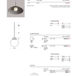 灯饰设计 Pan 2024年新品意大利现代灯具产品图片电子目录