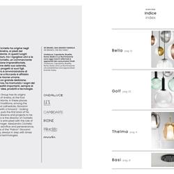 灯饰设计 Ondaluce 2024年意大利时尚玻璃灯饰设计素材电子图册