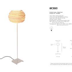 灯饰设计 Ango 2024年泰国手工铜线创意时尚灯具设计素材画册