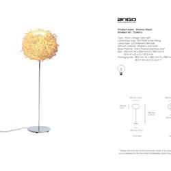 灯饰设计 Ango 2024年泰国手工铜线创意时尚灯具设计素材画册