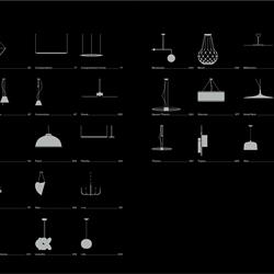 灯饰设计 Luceplan 2024-2025年意大利现代创意简约灯具设计产品目录