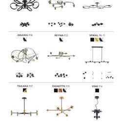 灯饰设计 DAR Lighting 2024-2025年英国灯饰设计图片目录二
