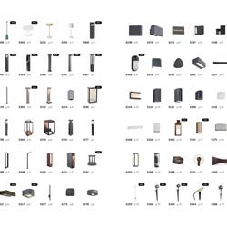 灯饰设计 Welighting 2024年现代户外照明灯具产品电子目录