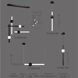 灯饰设计 Quor 2025年欧美时尚前卫灯饰设计素材图片电子画册