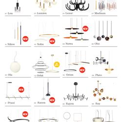 灯饰设计 Redo 2024-2025年室内现代装饰灯具产品图片电子书
