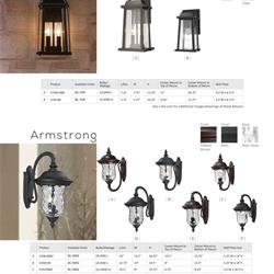 灯饰设计 Z-LITE 2024年加拿大户外灯饰灯具产品图片电子目录