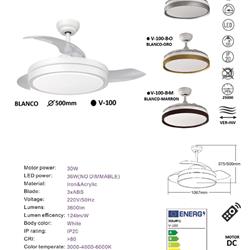 灯饰设计 Incolamp 2024年西班牙风扇灯吊扇灯产品图片电子书