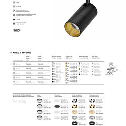 灯饰设计 DGA 2024年欧美LED照明筒灯射灯产品图片电子目录