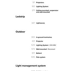 灯饰设计 Targetti 2025年欧美LED灯具专业照明方案电子目录