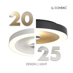 灯具设计 COHEKC 2025年欧美现代LED吸顶灯设计图片电子目