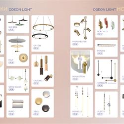 灯饰设计 Odeon 2025年俄罗斯流行灯具设计素材图片电子目录P