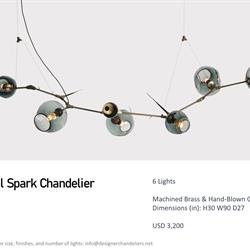 灯饰设计 Designer Chandeliers 2024年热销灯饰产品图片目录