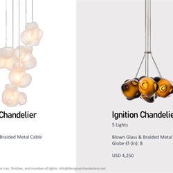 灯饰设计 Designer Chandeliers 2024年热销灯饰产品图片目录