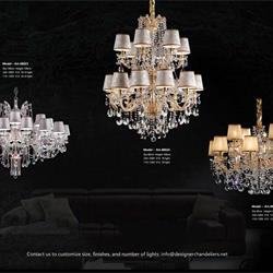 灯饰设计 Designer Chandeliers 2024年经典水晶蜡烛灯饰设计图片电子书