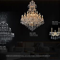 灯饰设计 Designer Chandeliers 2024年经典水晶蜡烛灯饰设计图片电子书