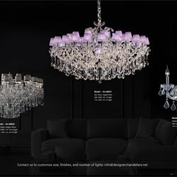 灯饰设计 Designer Chandeliers 2024年经典水晶蜡烛灯饰设计图片电子书