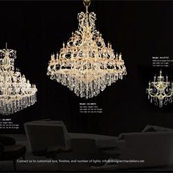 灯饰设计 Designer Chandeliers 2024年经典水晶蜡烛灯饰设计图片电子书