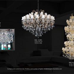 灯饰设计 Designer Chandeliers 2024年经典水晶蜡烛灯饰设计图片电子书