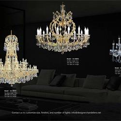 灯饰设计 Designer Chandeliers 2024年经典水晶蜡烛灯饰设计图片电子书